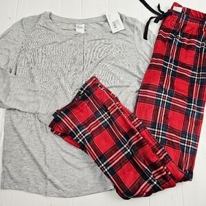 Stars Above Women's Henley Pajama Sleepwear Set